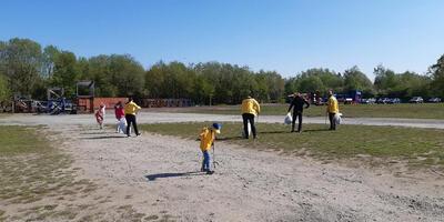 Zwerfvuilactie Bleukens-Puttestraat 9