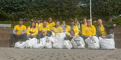 Zwerfvuilactie centrum - Schoor 6