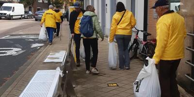 Zwerfvuilactie centrum - Schoor 3