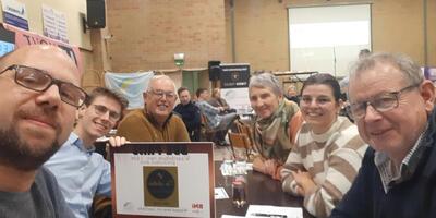 Ons bestuur op de BNI quiz 5