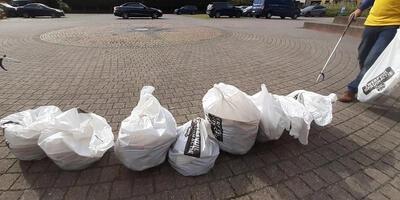 Zwerfvuilactie centrum - Schoor 8
