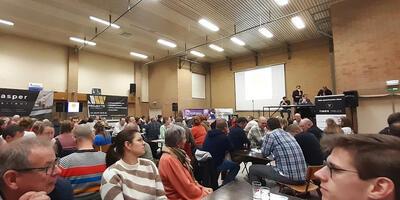 Ons bestuur op de BNI quiz 1