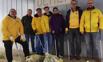 Zwerfvuilactie Olmen 1