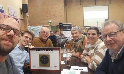 Ons bestuur op de BNI quiz 5